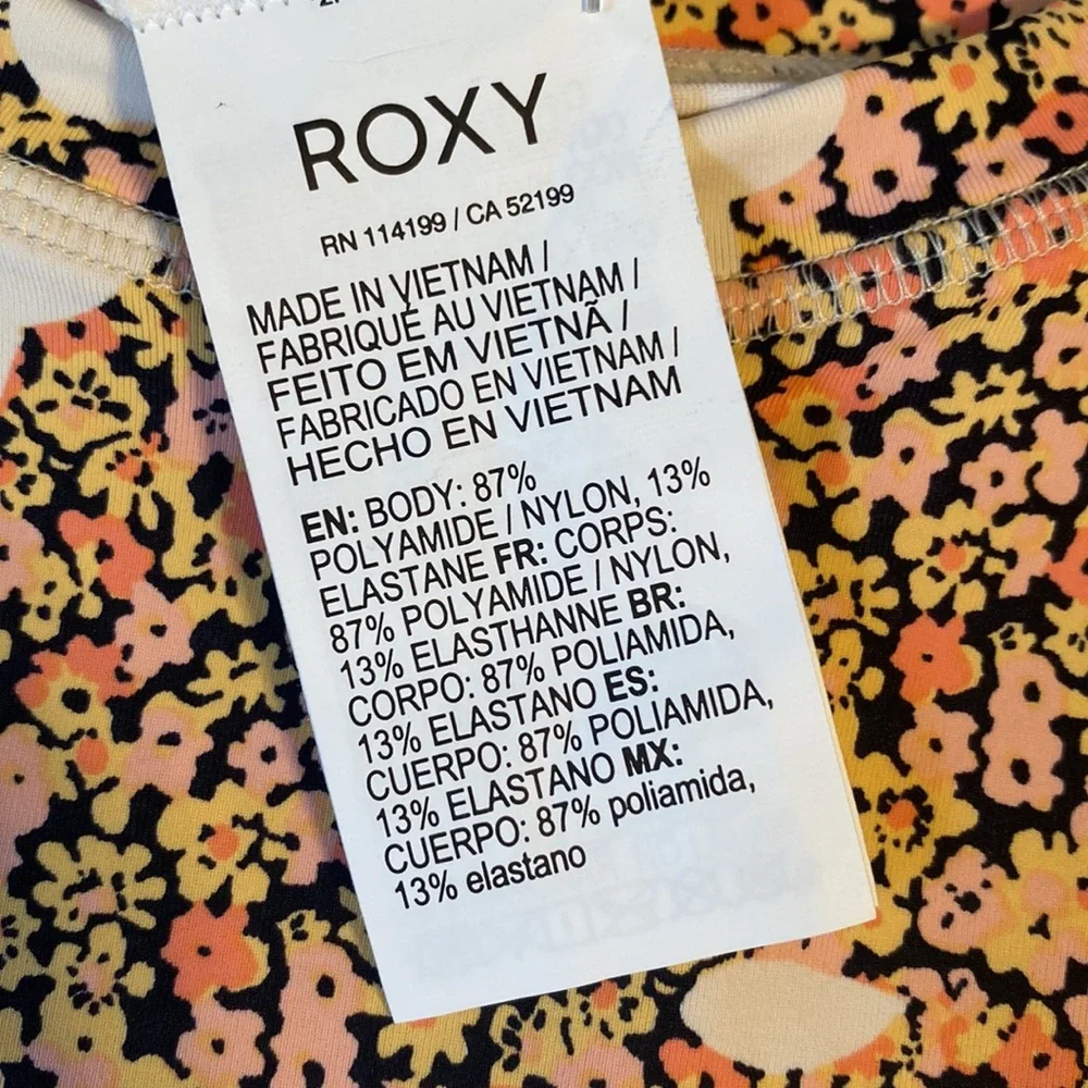 Roxy Sea Skippin Long Sleeve UPF 50 Rashguard - Picture 5 of 11